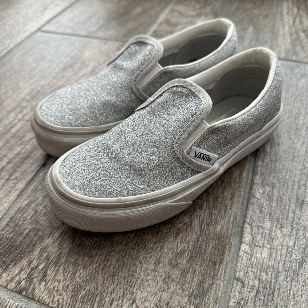 Girls Vans Glitter Sneakers
